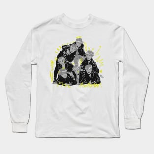 BTS B+W+YELLOW Long Sleeve T-Shirt